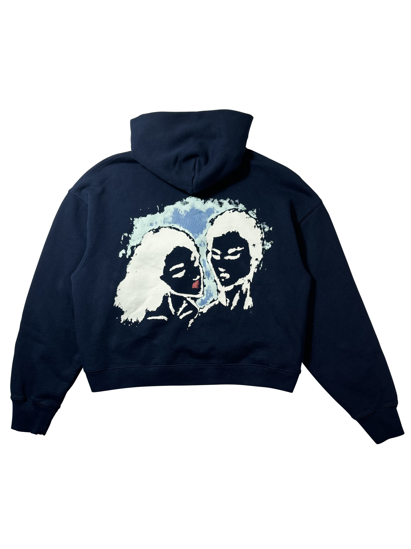 Navy Art Of Love Zip